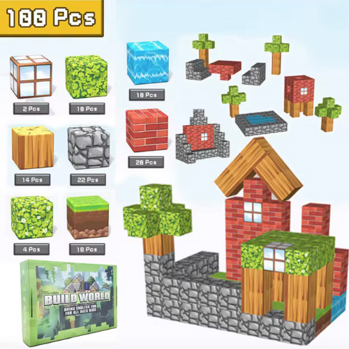 STEM Magnetic Building Blocks